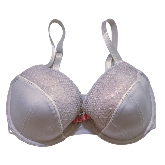 Parfait By Affinitas Lace Lined Bra Grey Size 32G - Picture 1 of 12
